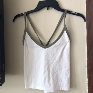 Razorback cropped shirt